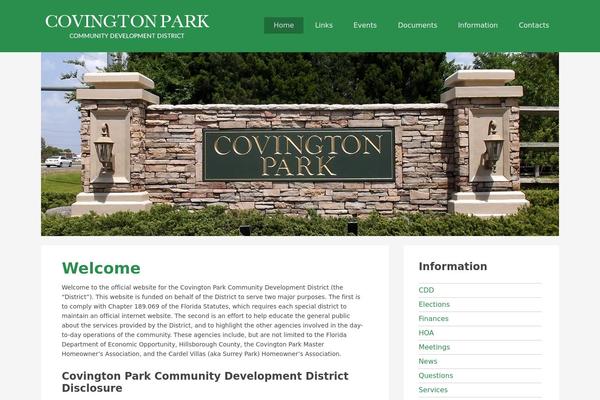 covingtonparkcdd.org site used Cdd