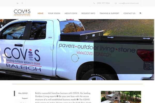 Constructo theme site design template sample