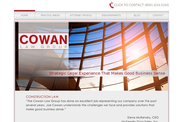 Site using BNE Testimonials plugin