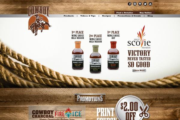 cowboycharcoal.com site used Cowboy