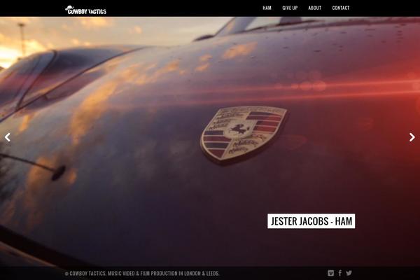 Titan theme site design template sample