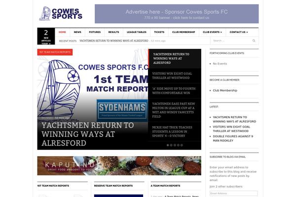 DW Focus theme site design template sample