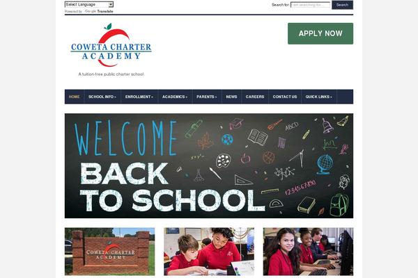 cowetacharter.org site used Lectura