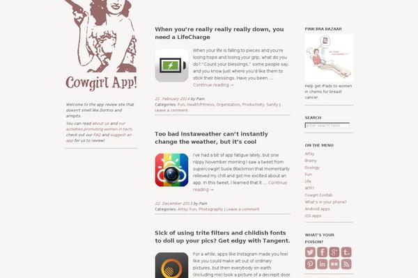 Site using Alpine PhotoTile for Tumblr plugin
