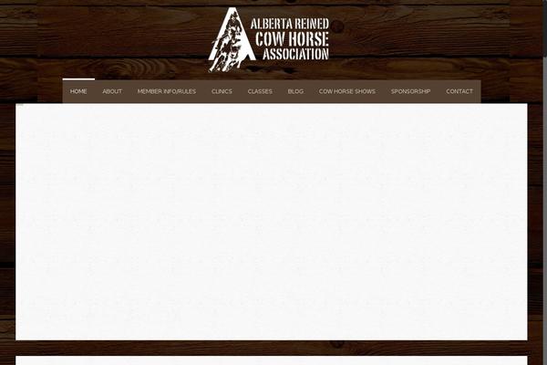 cowhorse.ca site used Cowhorsetheme