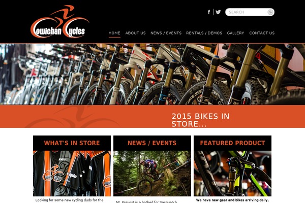 cowichancycles.com site used WPbase