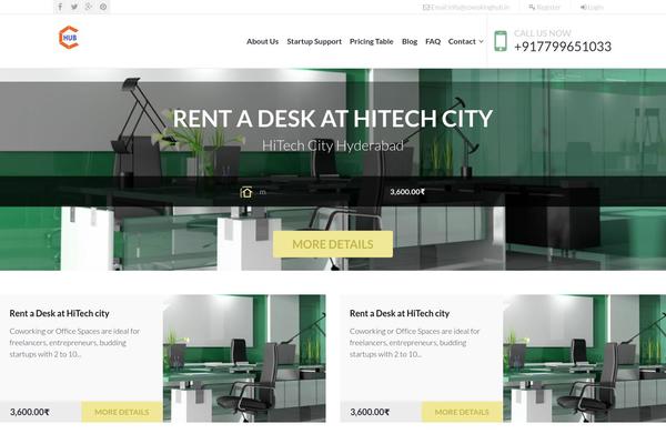 Noo-citilights theme site design template sample