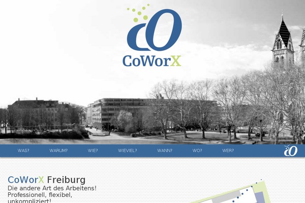 coworx-freiburg.de site used Coworx