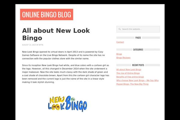 Metro theme site design template sample