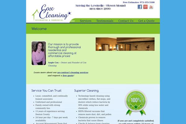 OceanWP theme site design template sample