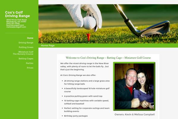 Rams theme site design template sample