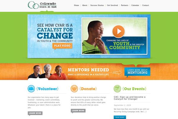 inFocus theme site design template sample