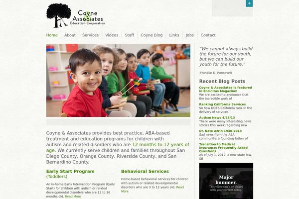 Bruan theme site design template sample