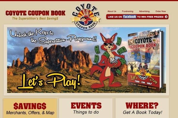 coyotecoupons.com site used Newtheme