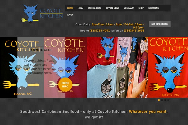 Feast theme site design template sample