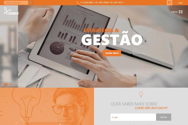Bold theme site design template sample