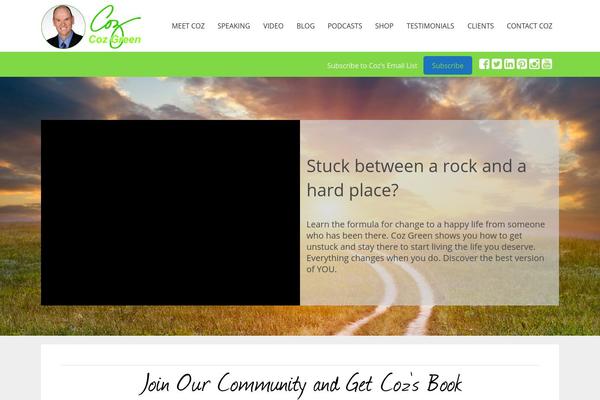 cozgreen.com site used Fluid-yeti