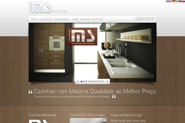 Solaris theme site design template sample