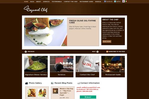 Site using Food-menu-pro plugin