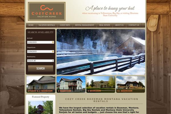 Parkcity theme site design template sample