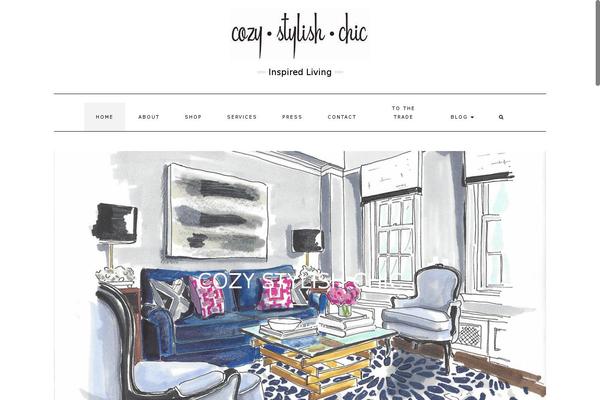 Modern Blogger Pro theme site design template sample