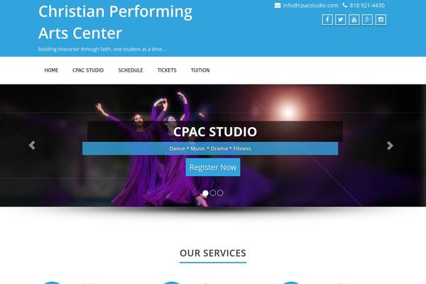 Enigma theme site design template sample