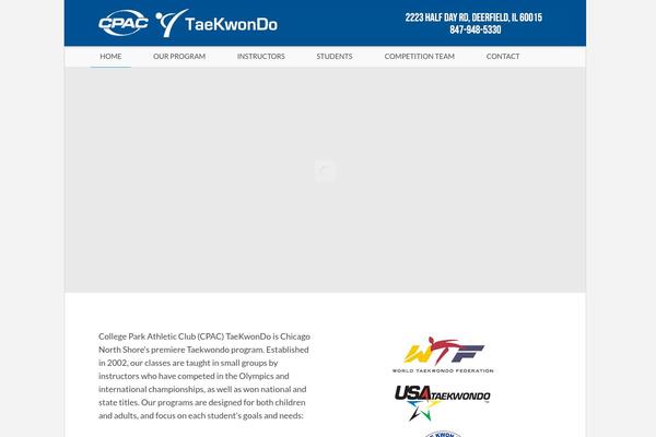 Circles theme site design template sample