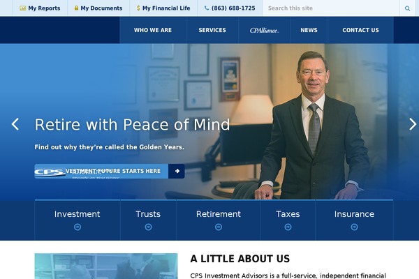 Cps theme site design template sample
