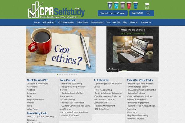 cpaselfstudy.com site used Cpa-self-study