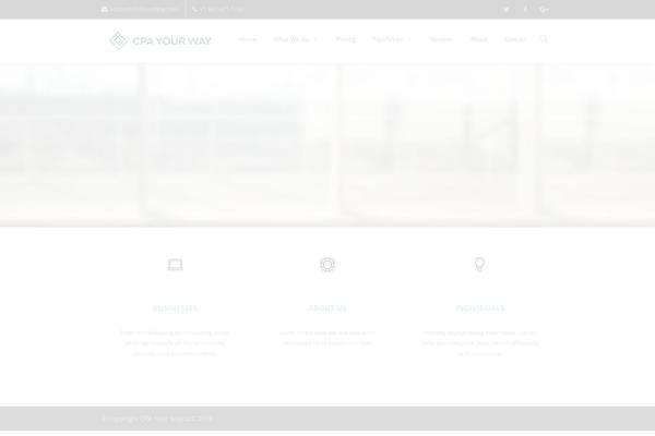 Site using Easy Table plugin