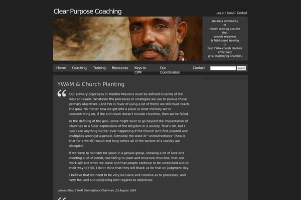 Default theme site design template sample