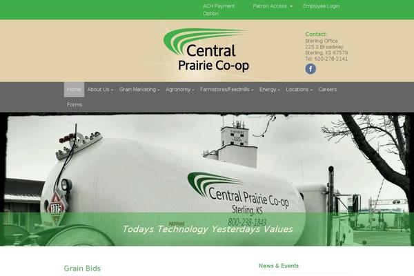 Site using TablePress plugin