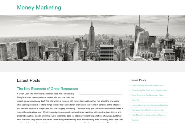 RestImpo theme site design template sample