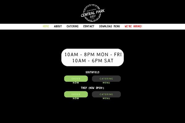 Cp theme site design template sample