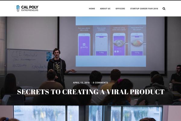 Radcliffe theme site design template sample