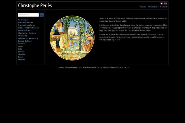 Laurent theme site design template sample
