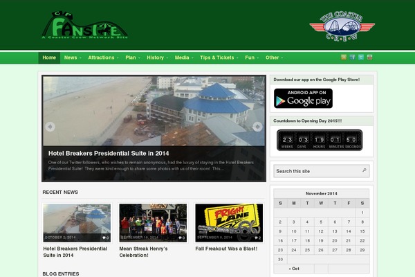 cpfansite.com site used Fansite