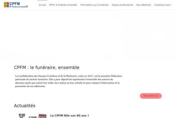 Site using Superfly-menu-1 plugin