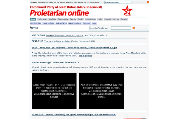 cpgb-ml.org site used Clockworksimple