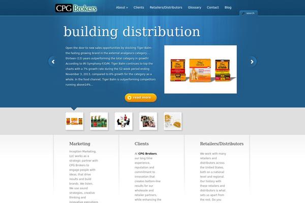 TheCorporation theme site design template sample