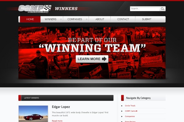 theDawn theme site design template sample