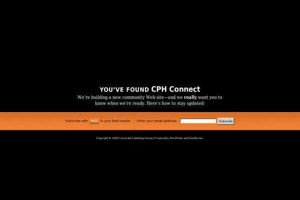 cphconnect.org site used LaunchPad