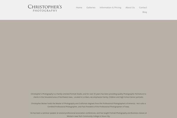 Photocrati theme site design template sample