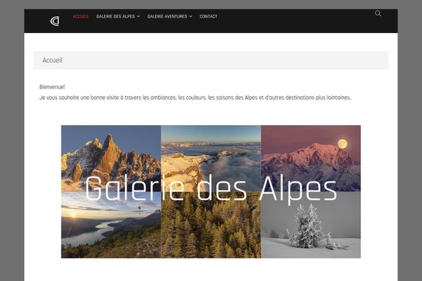 Photograph theme site design template sample