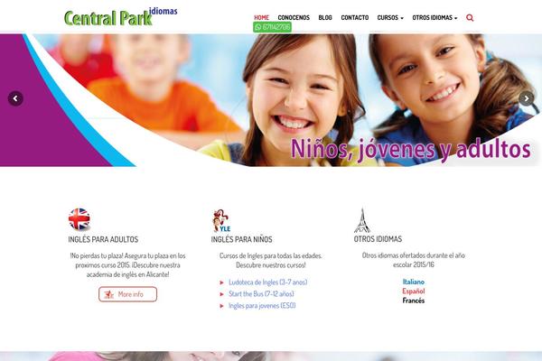Happychild theme site design template sample