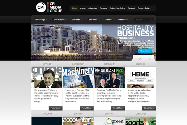 cpidubai theme websites examples