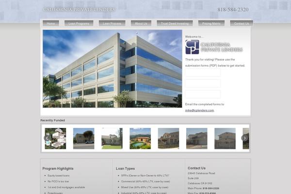 Site using wordpress responsive thumbnail slider plugin