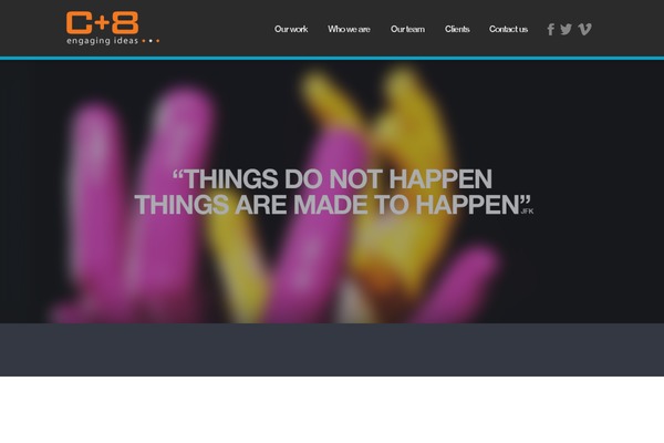 Status theme site design template sample
