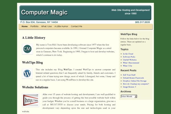 Weaver II theme site design template sample