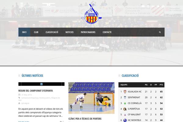 Boldy theme site design template sample